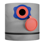 Reusable dust bag for Nilfisk Multi II 30 T and 30 T Inox VSC vacuum - front view